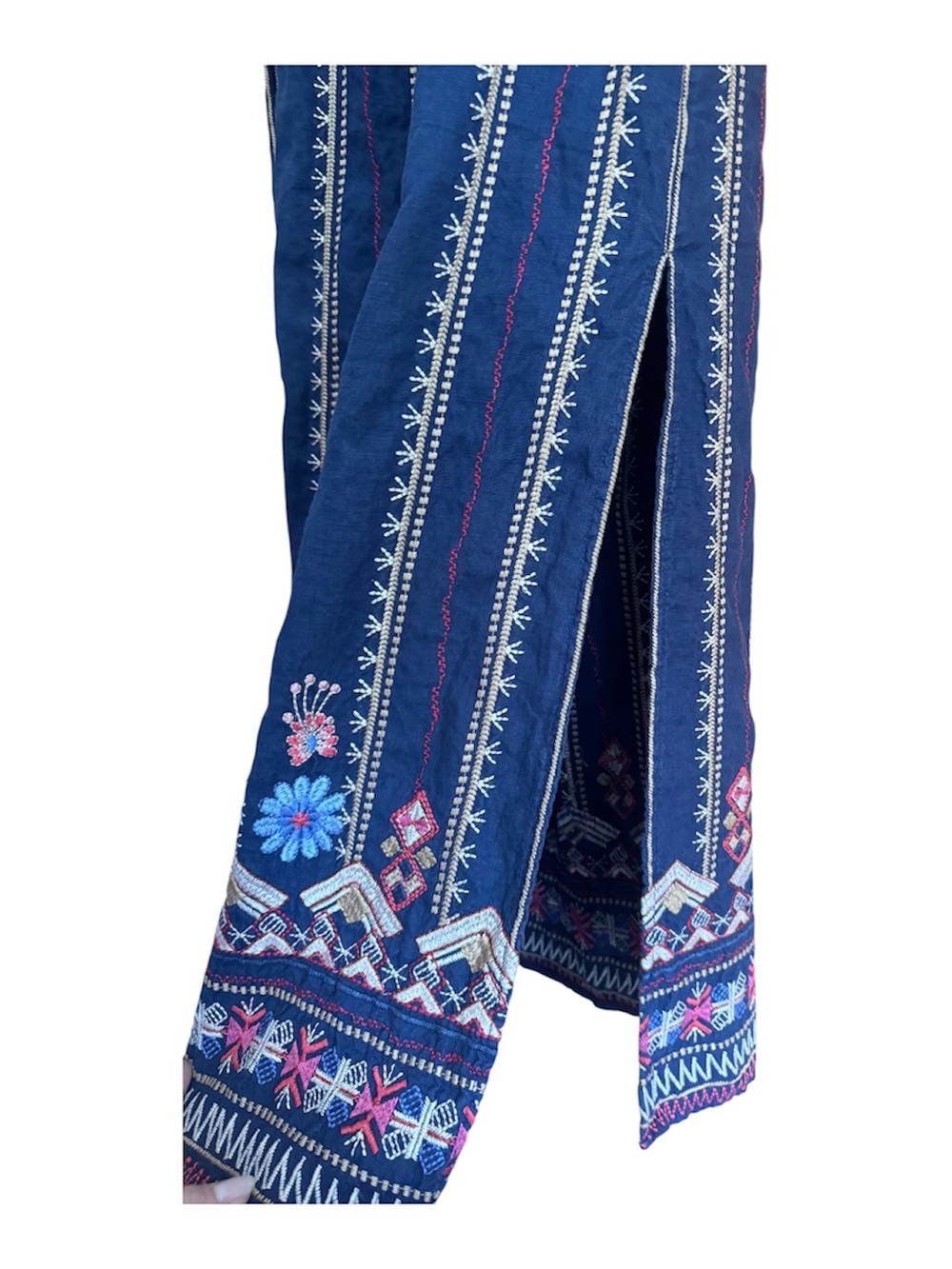 Johnny Was Frederique Side Slit Maxi Skirt Size Medium - Picture 5 of 7